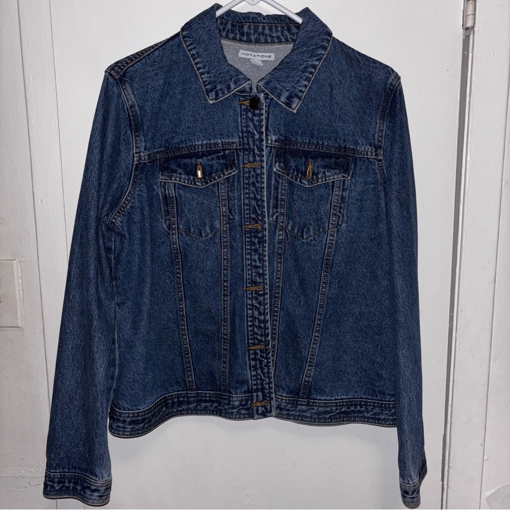 Women’s Dark Wash Denim Jacket